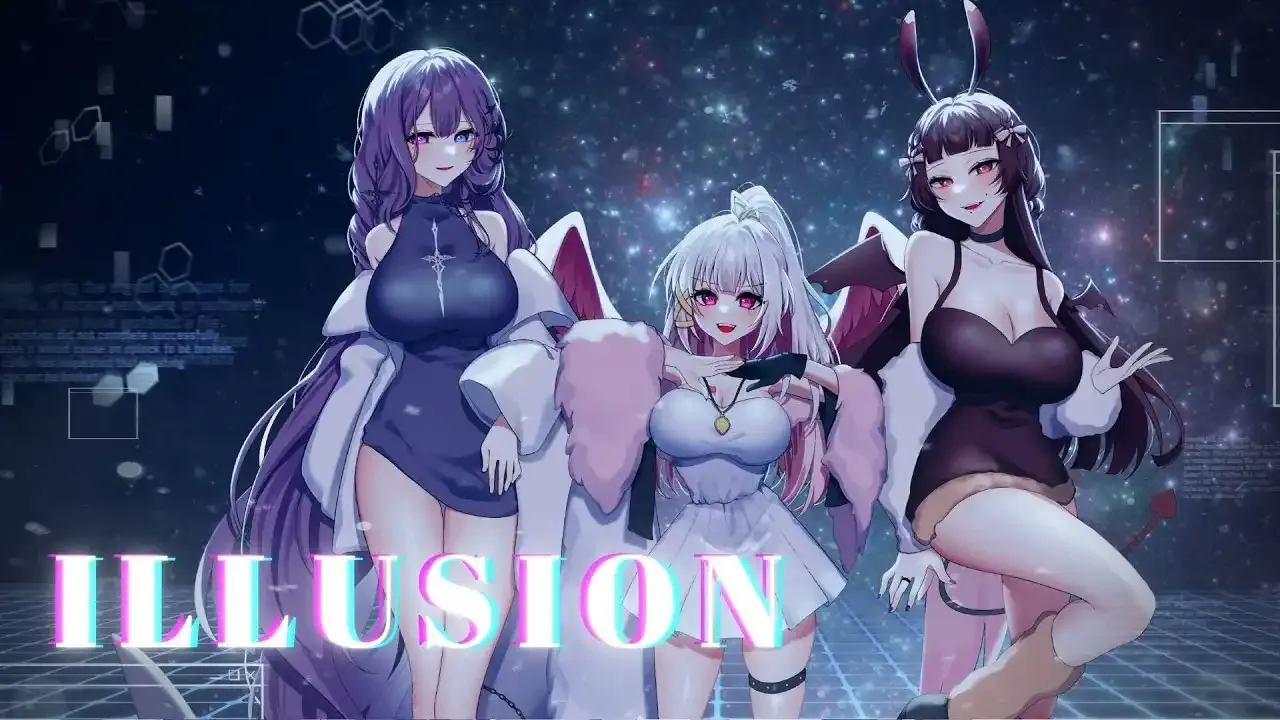 Illusion / 赤羽靈、凝川眠、汐海黑兔 thumbnail
